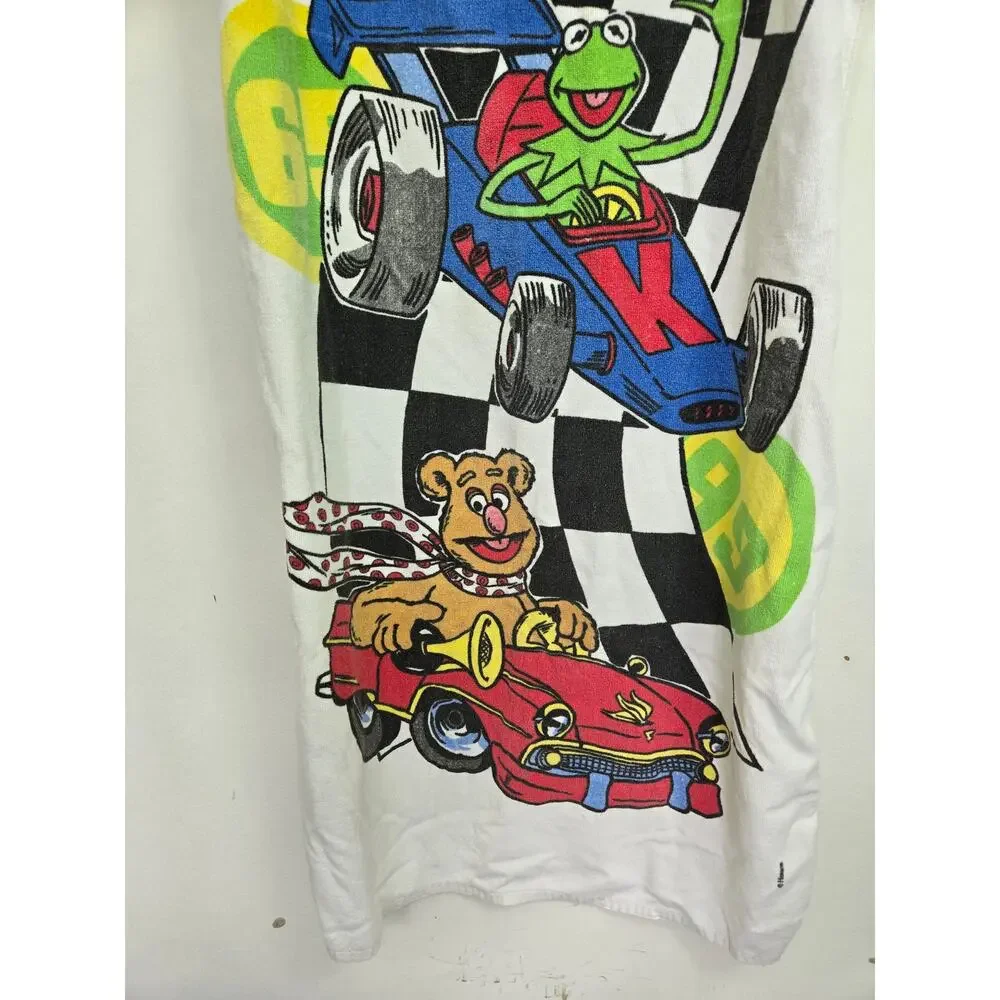 Muppets Beach Towel 1980s Vintage 28x57